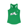 Run Massachusetts Women's Racerback Tank (Flag)