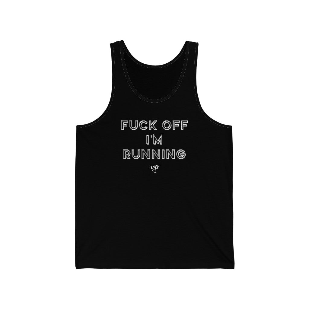 F-Off I'm Running Men's / Unisex Tank Top