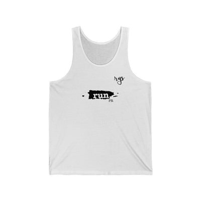 Run Puerto Rico Men's / Unisex Tank Top (Solid)