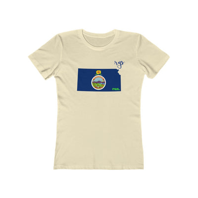 Run Kansas Women’s T-Shirt (Flag)