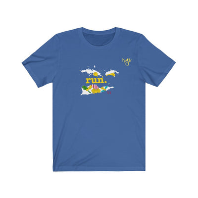 Run US Virgin Islands Men's / Unisex T-Shirt (Flag)