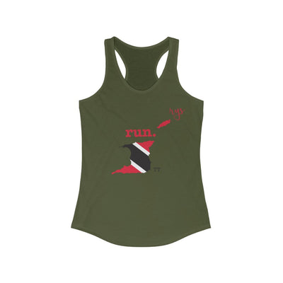 Run Trinidad Tobago Women's Racerback Tank (Flag)