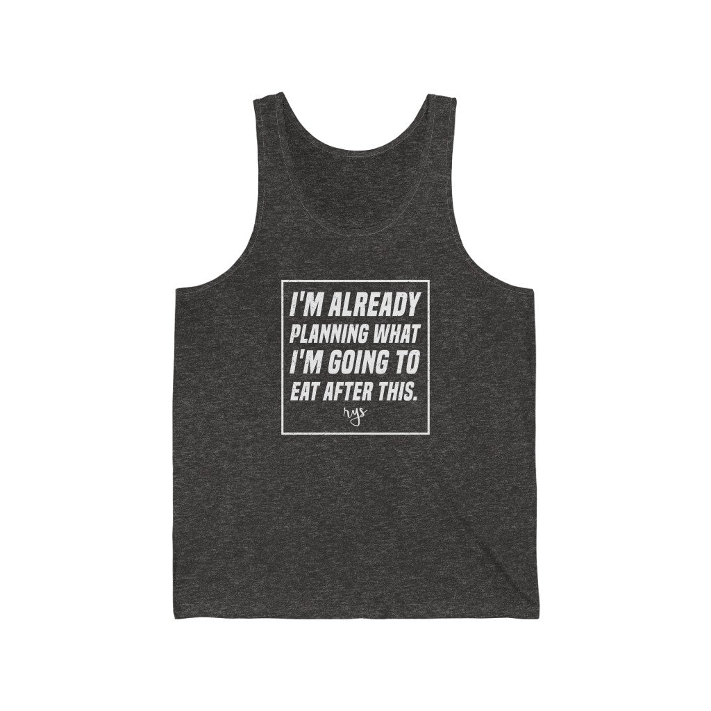 Planning To Eat Men's / Unisex Tank Top