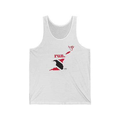 Run Trinidad Tobago Men's / Unisex Tank Top (Flag)