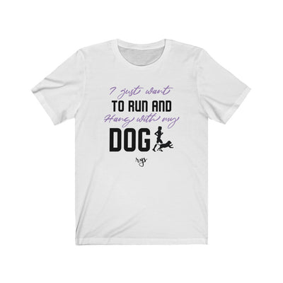 Run Hang With My Dog Men's / Unisex T-Shirt