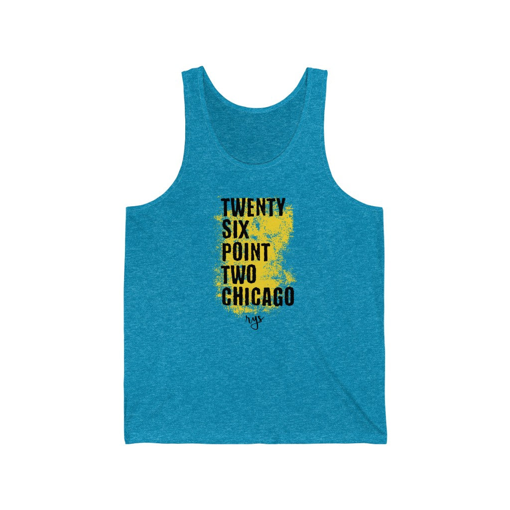 26.2 Chicago Men's / Unisex Tank Top