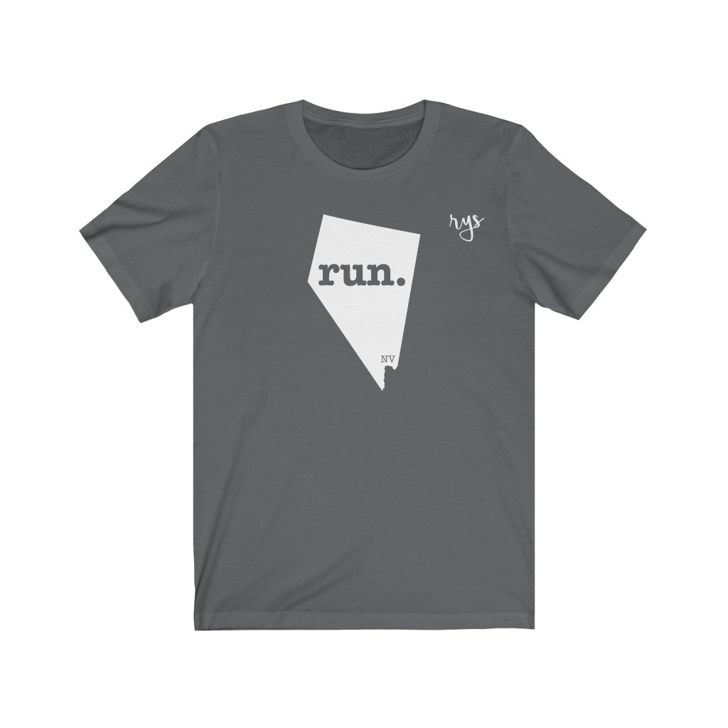 Run Nevada Men's / Unisex T-Shirt (Solid)