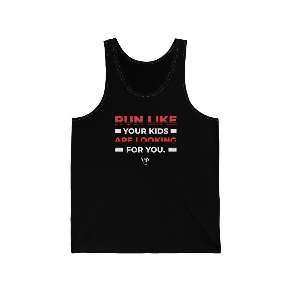 Run From Kids Men's / Unisex Tank Top