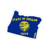 Run Oregon Stickers (Flag)