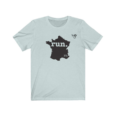 Run France Men's / Unisex T-Shirt (Solid)