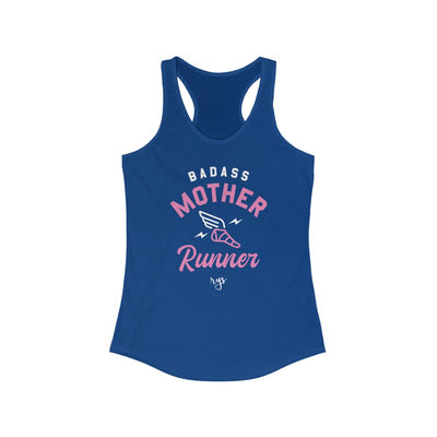 Badass Mother Runner Women's Racerback Tank