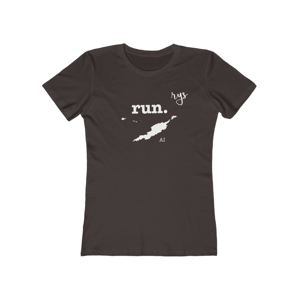 Run Anguilla Women’s T-Shirt (Solid)