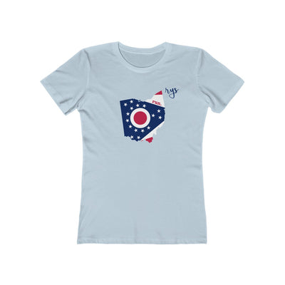 Run Ohio Women’s T-Shirt (Flag)