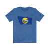 Run Montana Men's / Unisex T-Shirt (Flag)