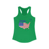Run United States Women's Racerback Tank (Flag)