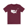 Run United States Men's / Unisex T-Shirt (Solid)