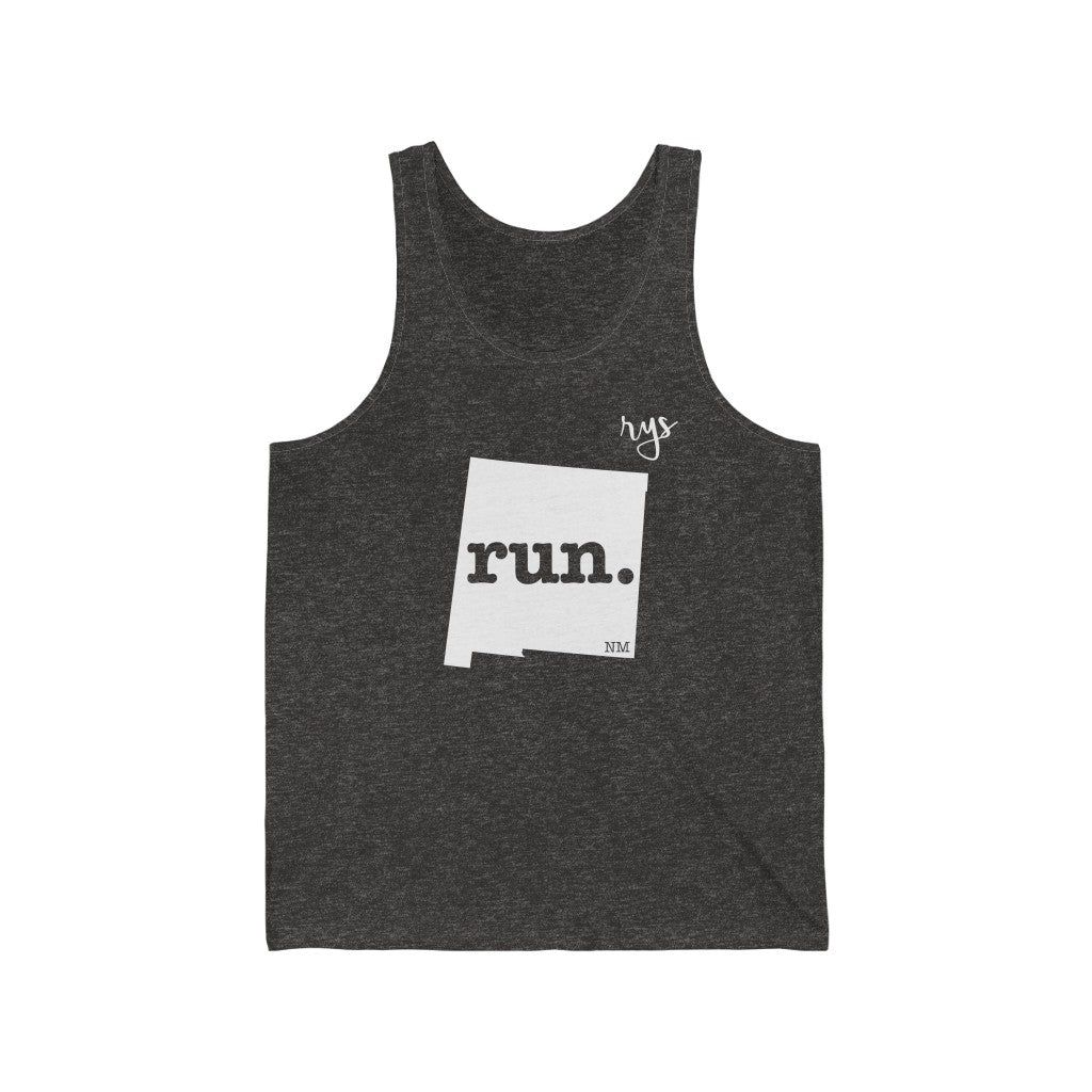 Run New Mexico Men's / Unisex Tank Top (Solid)