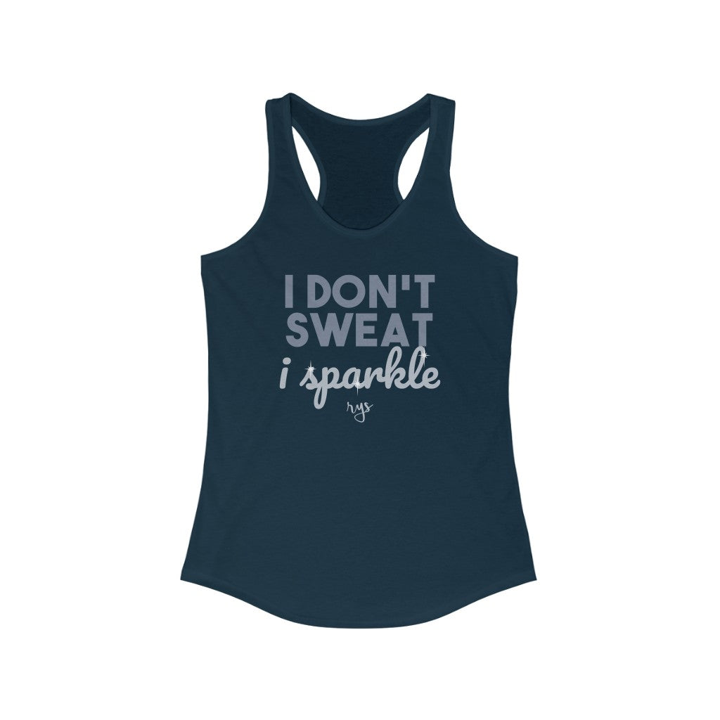 I Sparkle Women's Racerback Tank