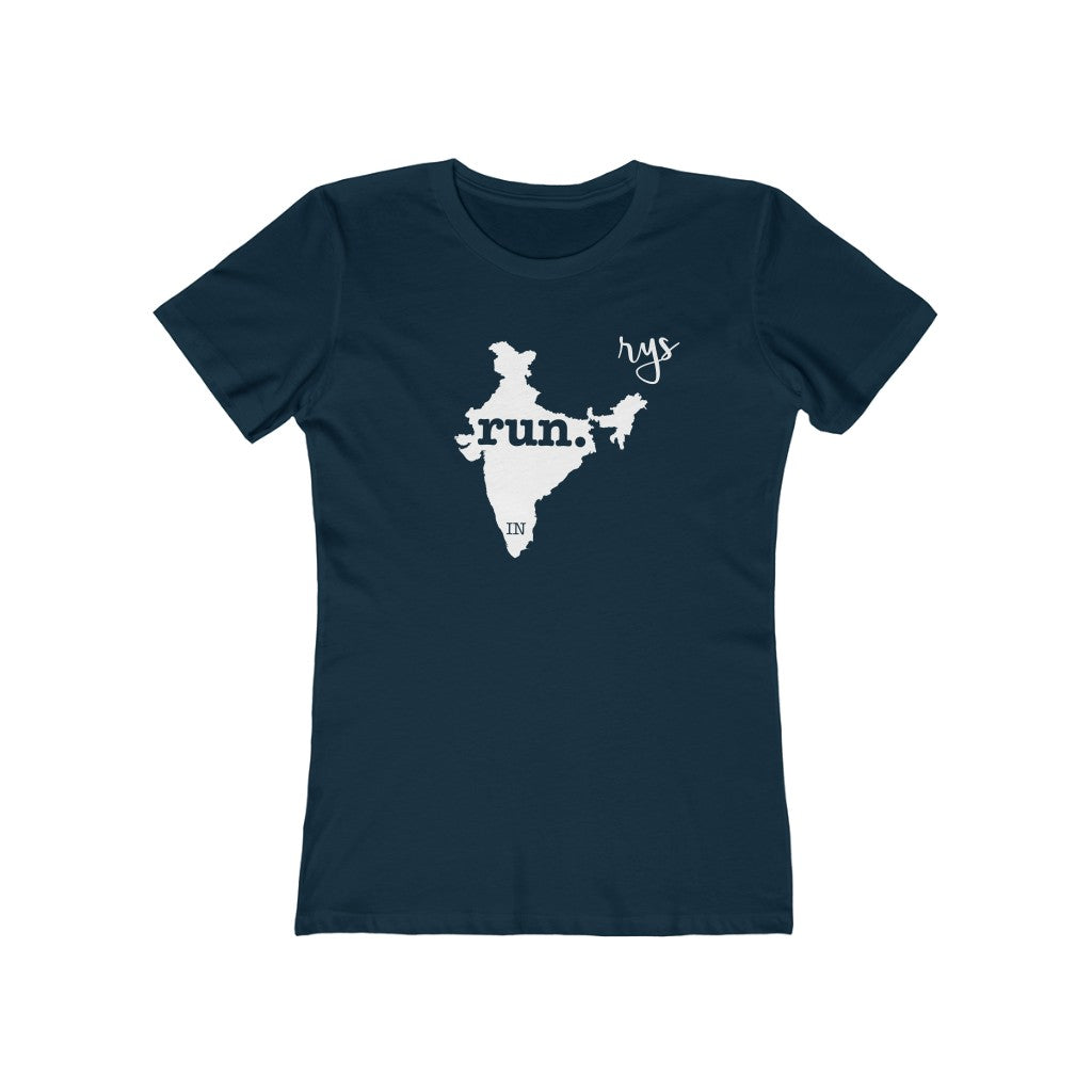 Run India Women’s T-Shirt (Solid)