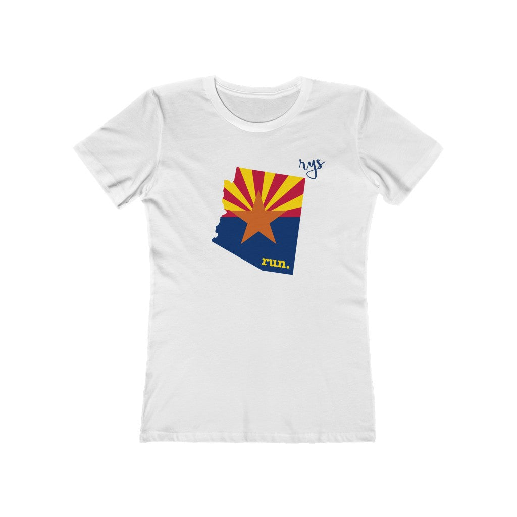Run Arizona Women’s T-Shirt (Flag)