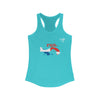 Run Panama Women's Racerback Tank (Flag)