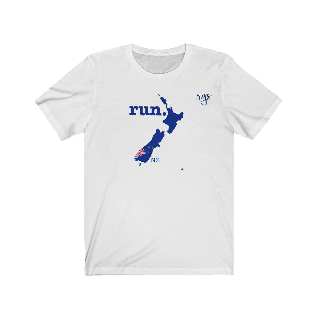 Run New Zealand Men's / Unisex T-Shirt (Flag)
