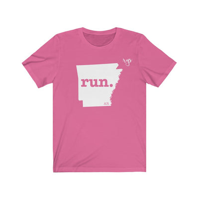 Run Arkansas  Men's / Unisex T-Shirt (Solid)