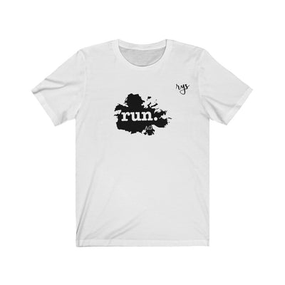 Run Antigua Barbuda Men's / Unisex T-Shirt (Solid)