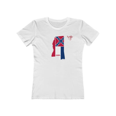 Run Mississippi Women’s T-Shirt (Flag)