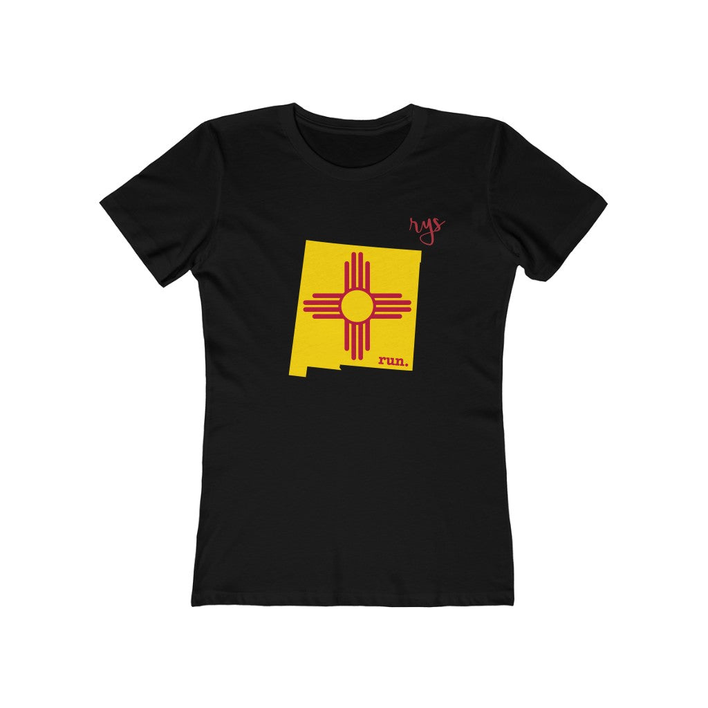 Run New Mexico Women’s T-Shirt (Flag)