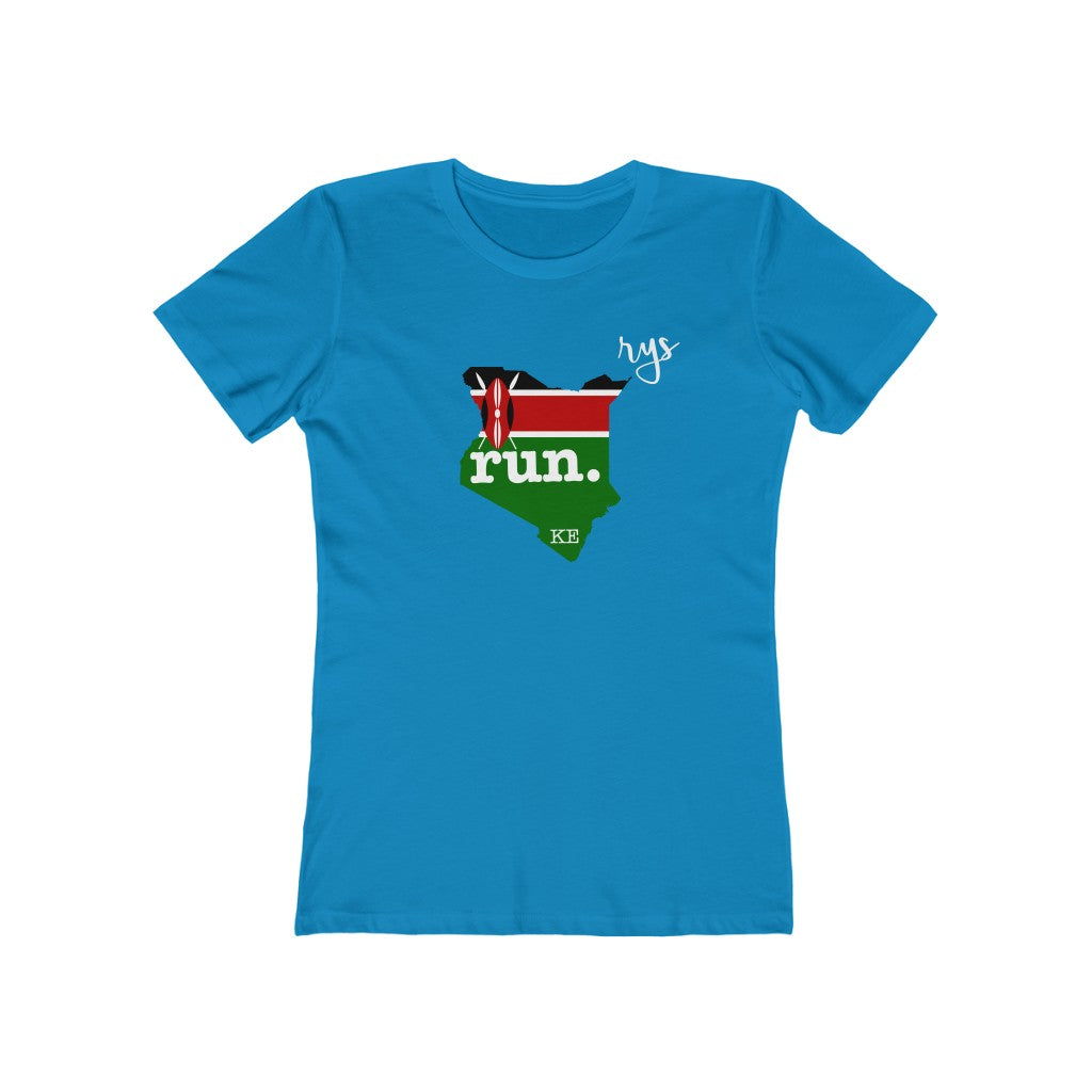 Run Kenya Women’s T-Shirt (Flag)