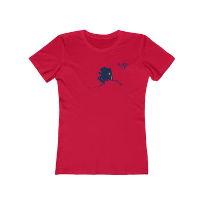 Run Alaska Women’s T-Shirt (Flag)