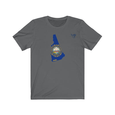 Run New Hampshire Men's / Unisex T-Shirt (Flag)