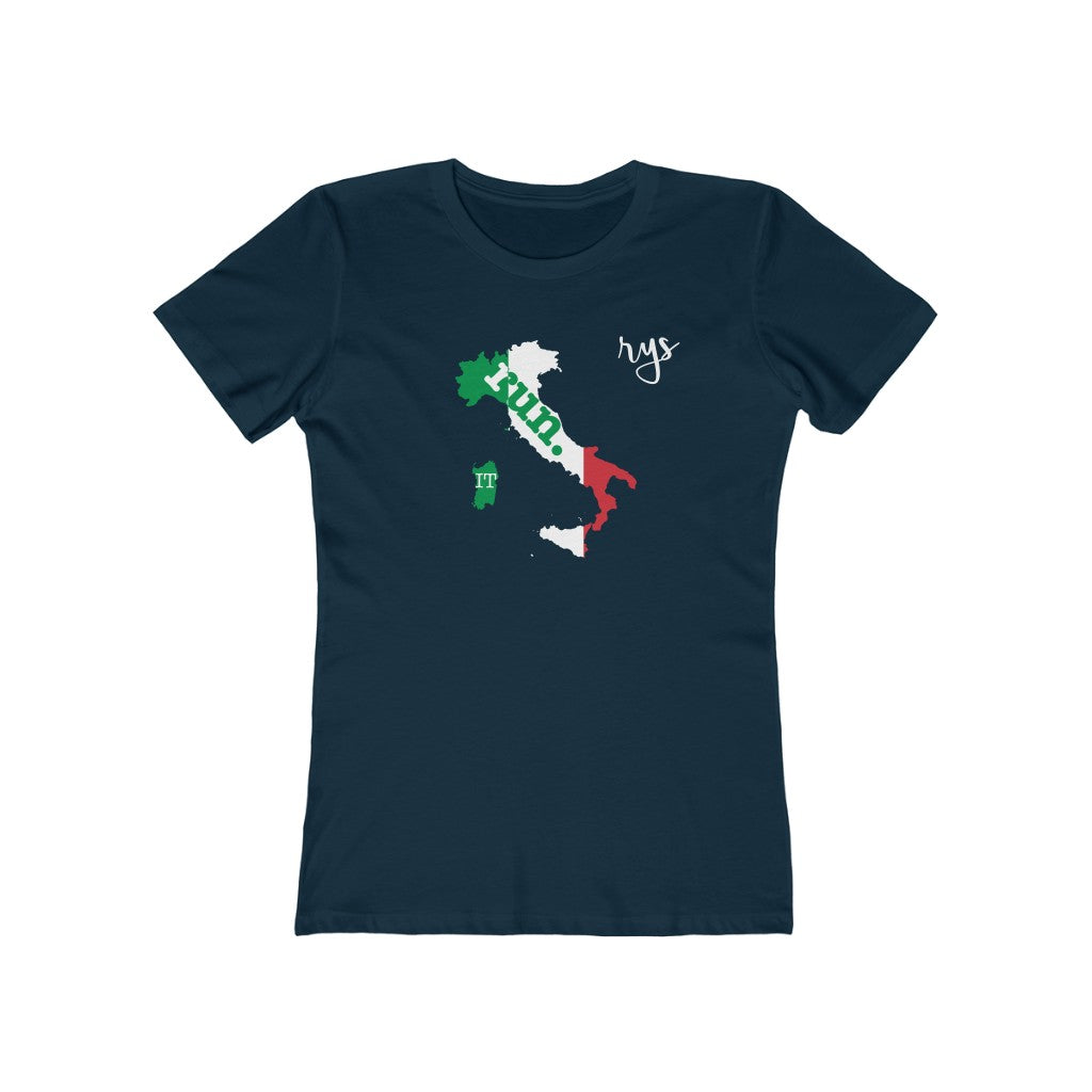 Run Italy Women’s T-Shirt (Flag)