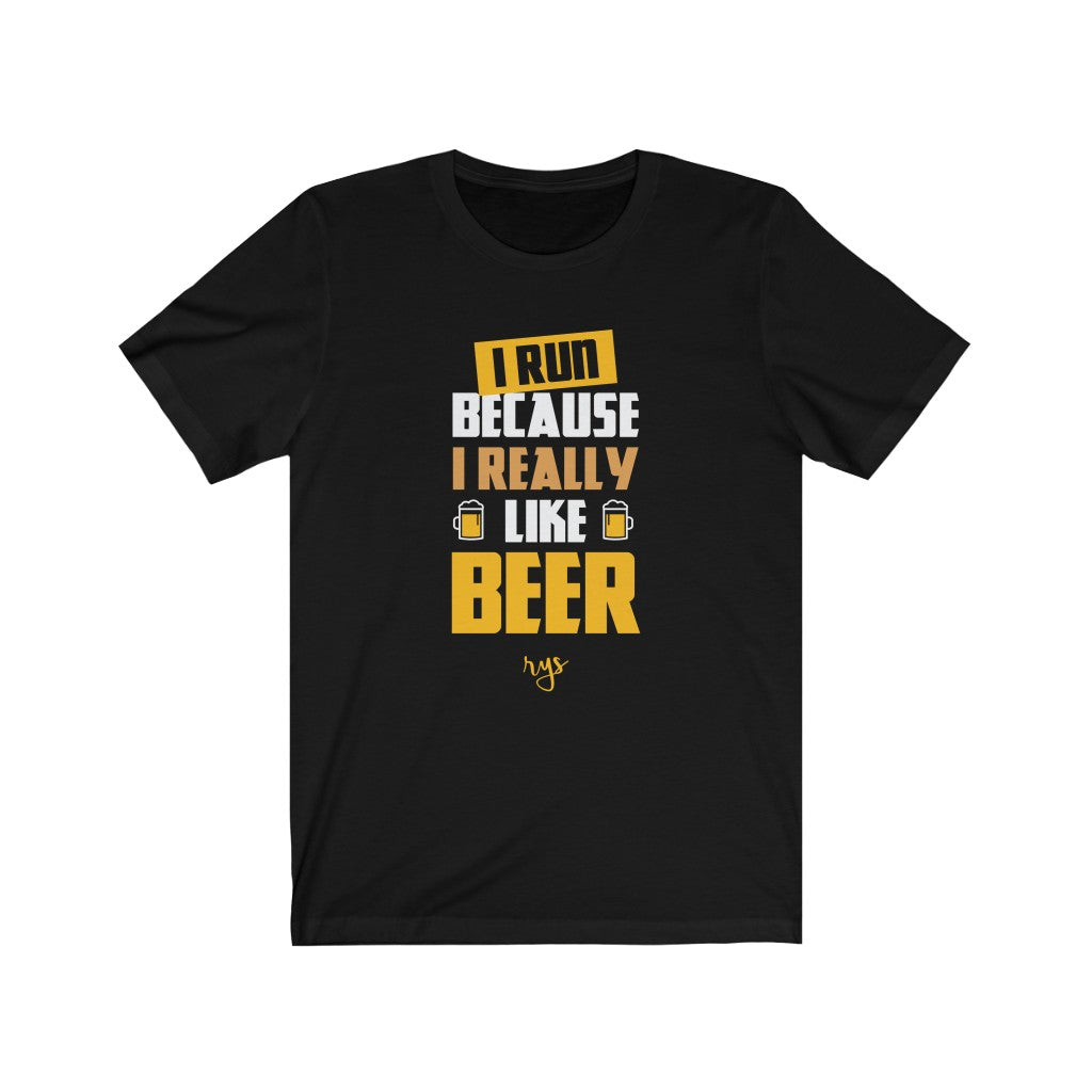 Run For Beer Men's / Unisex T-Shirt