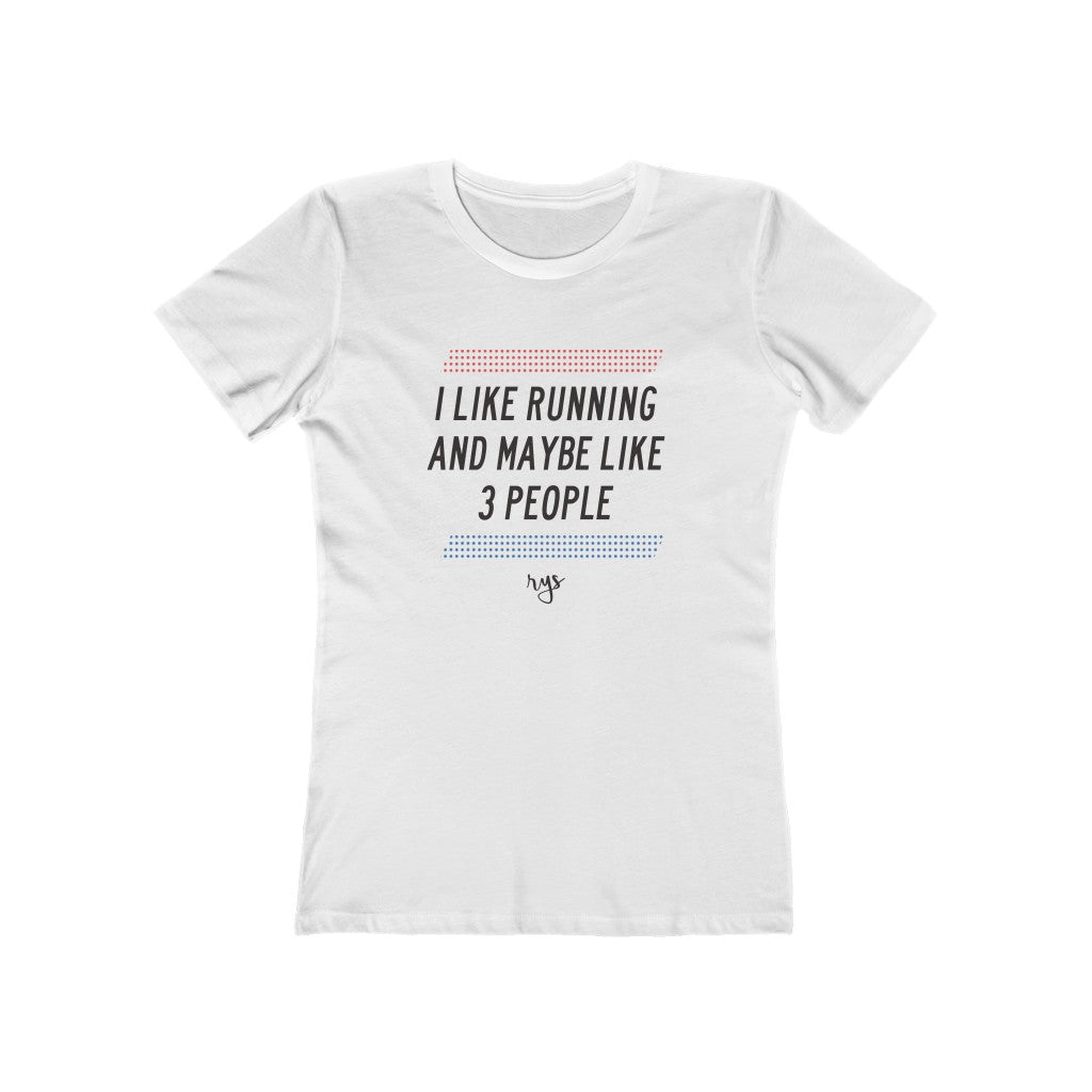Running And 3 People Women’s T-Shirt