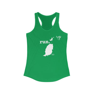 Run Grenada Women's Racerback Tank (Solid)