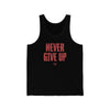 Never Give Up Men's / Unisex Tank Top
