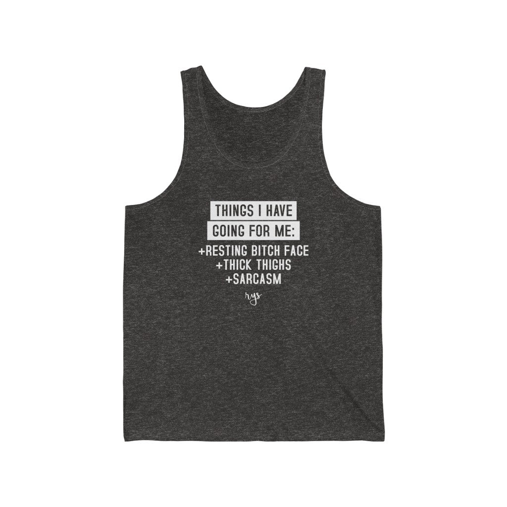 Things Going For Me Men's / Unisex Tank Top