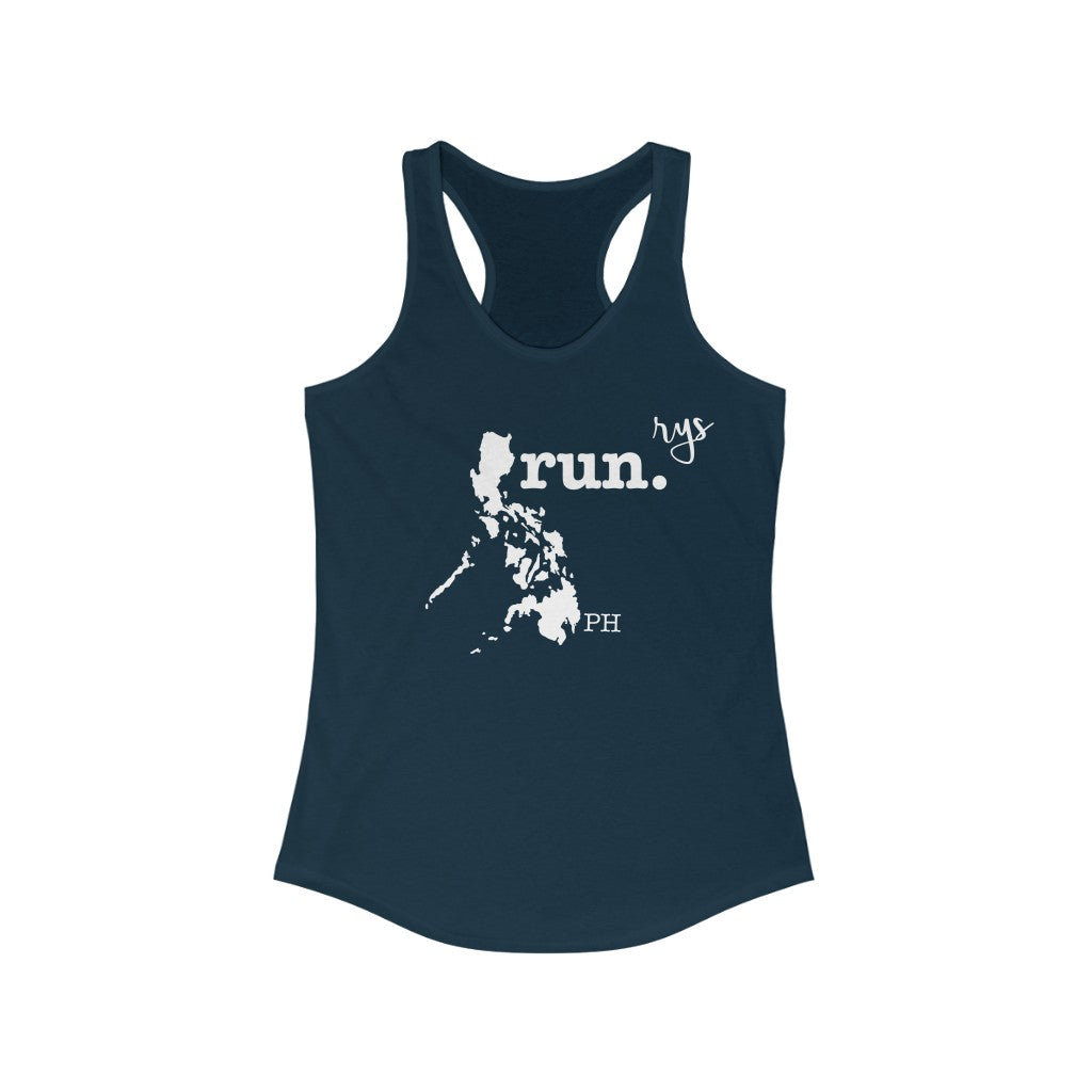 Run Philippines Women's Racerback Tank (Solid)