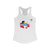 Run Antigua Barbuda Women's Racerback Tank (Flag)