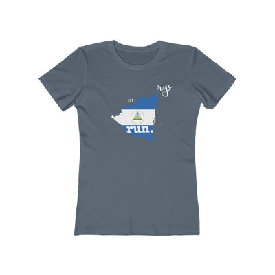 Run Nicaragua Women’s T-Shirt (Flag)