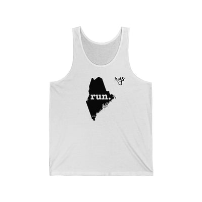 Run Maine Men's / Unisex Tank Top (Solid)