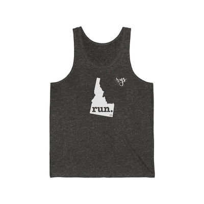 Run Idaho Men's / Unisex Tank Top (Solid)