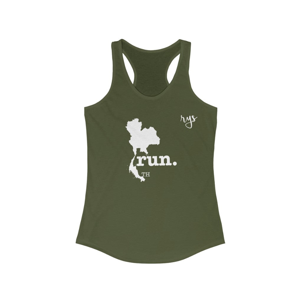 Run Thailand Women's Racerback Tank (Solid)