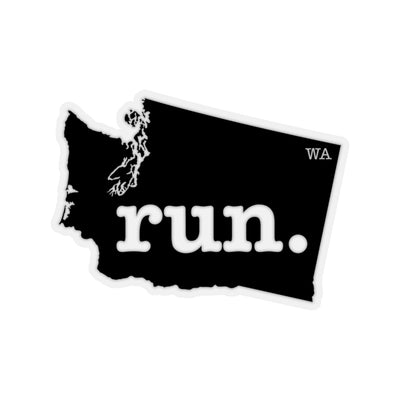 Run Washington Stickers  (Solid)