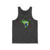 Run Brazil Men's / Unisex Tank Top (Flag)