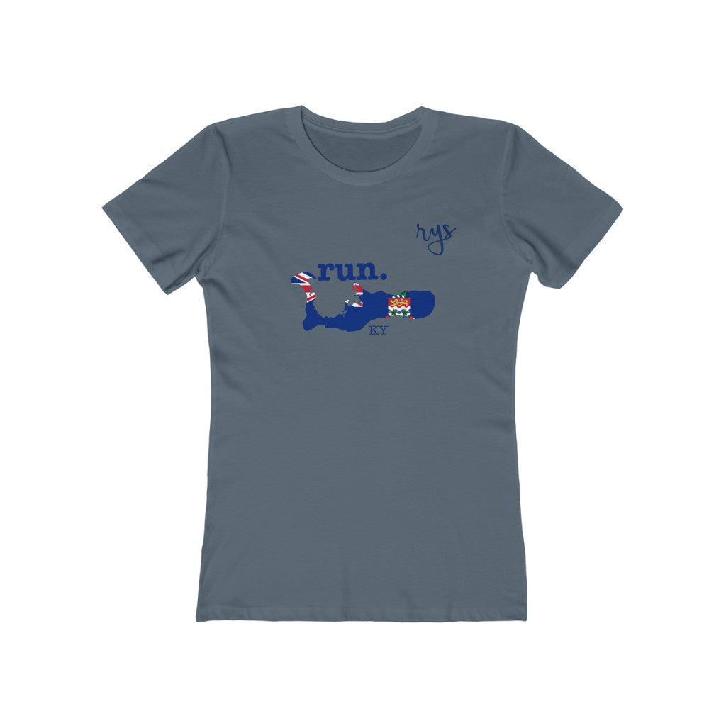 Run Cayman Island Women’s T-Shirt (Flag)