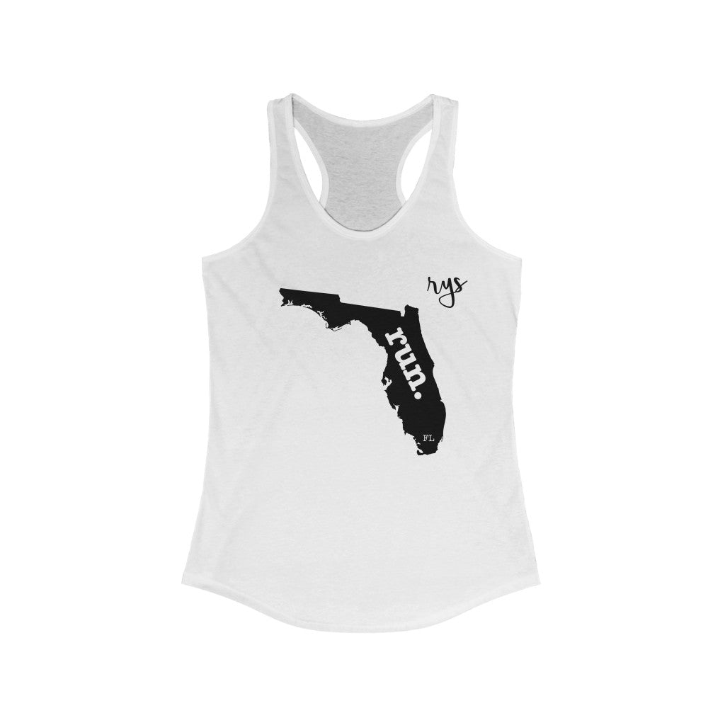 Run Florida Women's Racerback Tank (Solid)