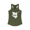 Run Kenya Women's Racerback Tank (Solid)